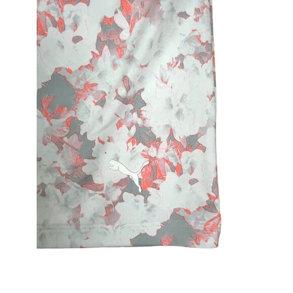 Puma DryCELL Golf Skirt Women's Size M Gray & Orange Floral Print 753302 ⛳ - Picture 4 of 7